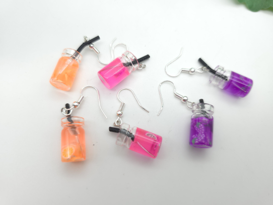 Preview: Frucht Cocktail Ohrringe